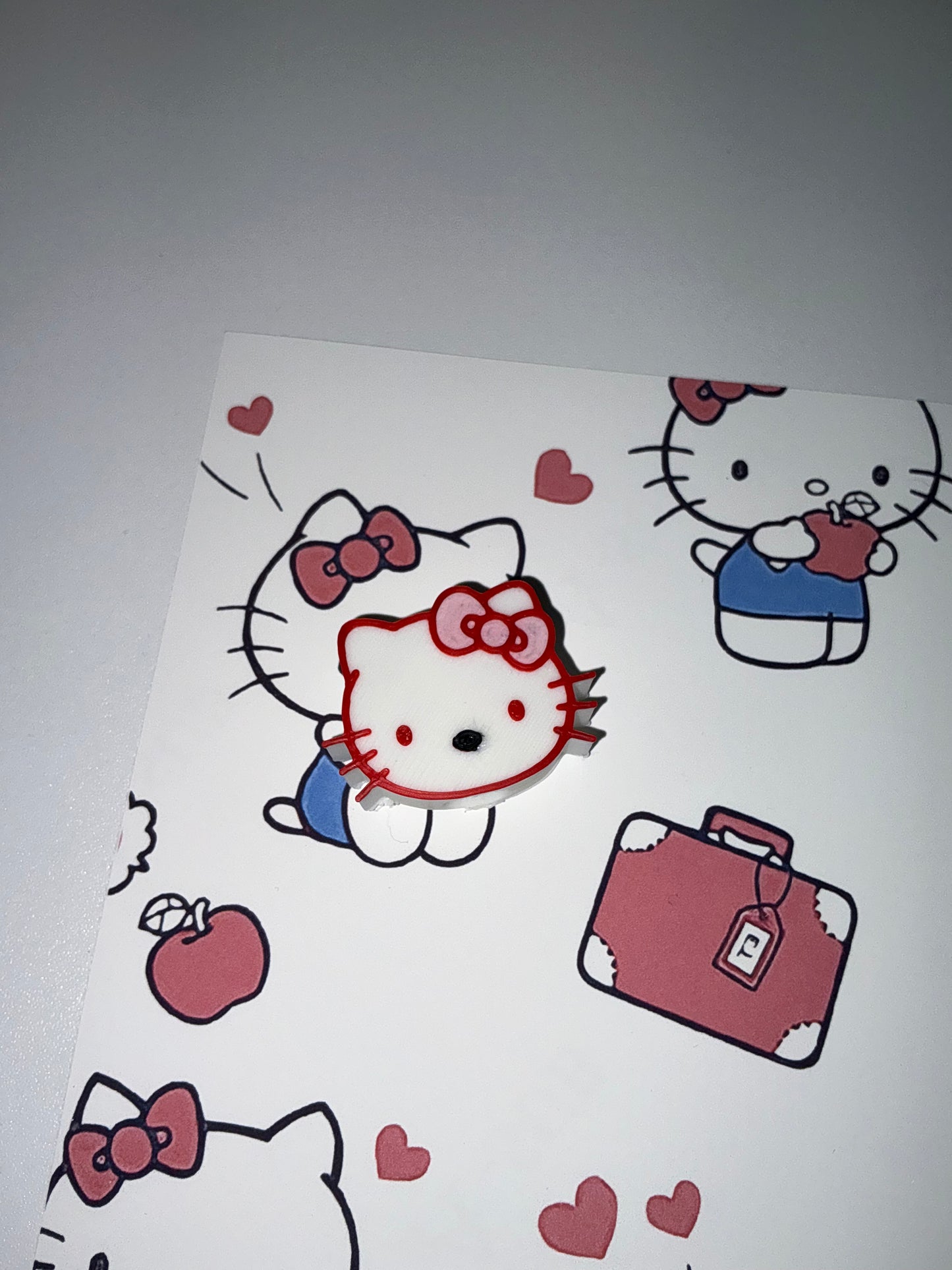Kitty 20 oz skinny Tumbler sublimation transfer
