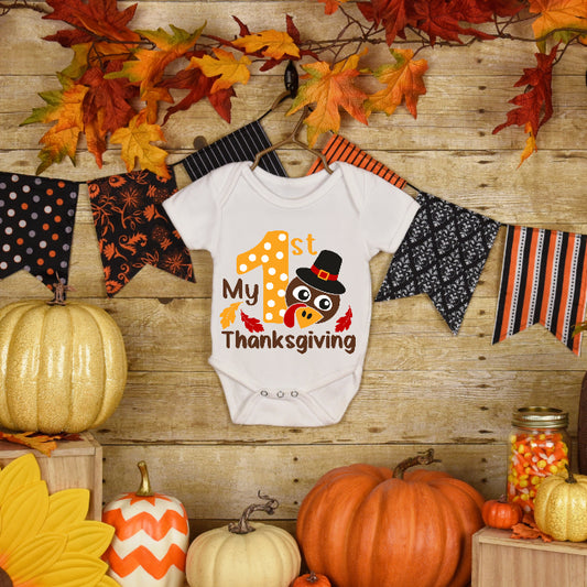 Baby's First Thanksgiving Onesie