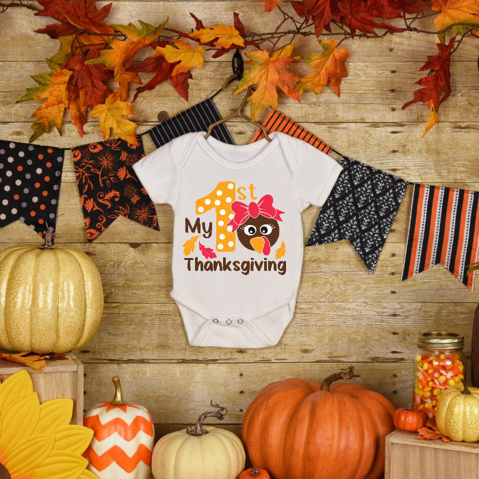 Baby's First Thanksgiving Onesie