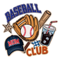 Baseball mom Club DTF Transfer
