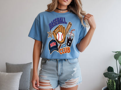 Baseball mom Club DTF Transfer