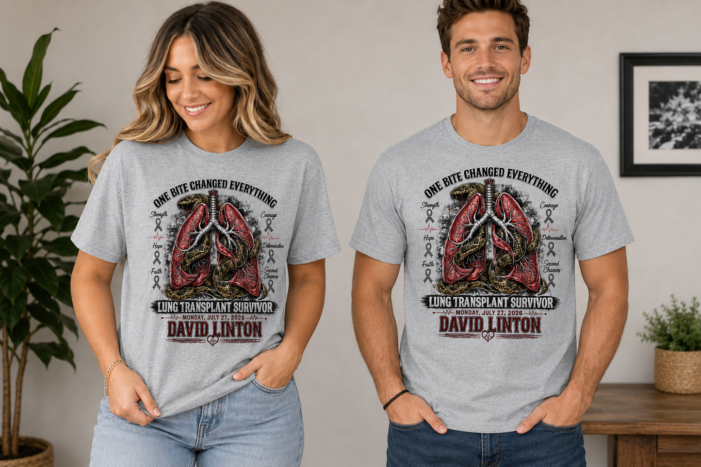 David Linton Fundraiser T-Shirt