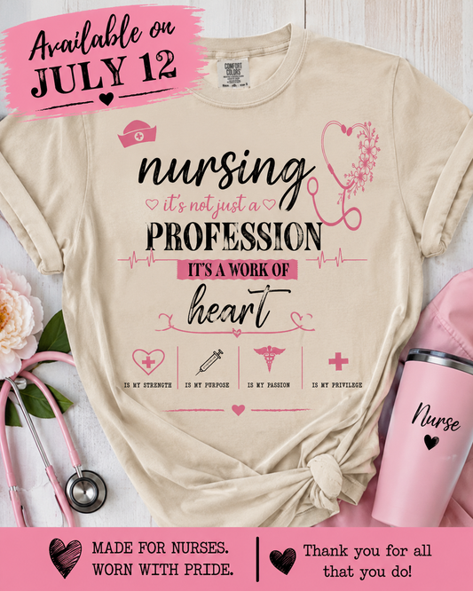 Nursing – It's Not Just a Profession, It's a Work of Heart ❤️