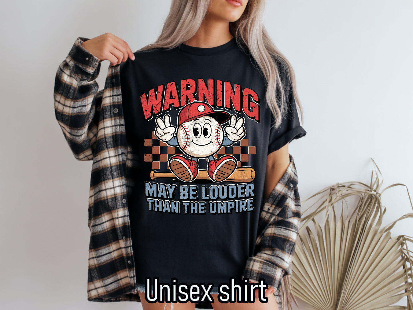 Louder than the umpire DTF transfer or T-shirt