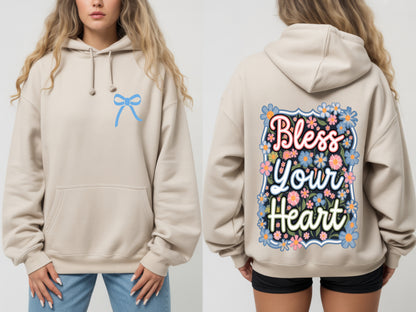 Bless your heart DTF transfer or Hoodie