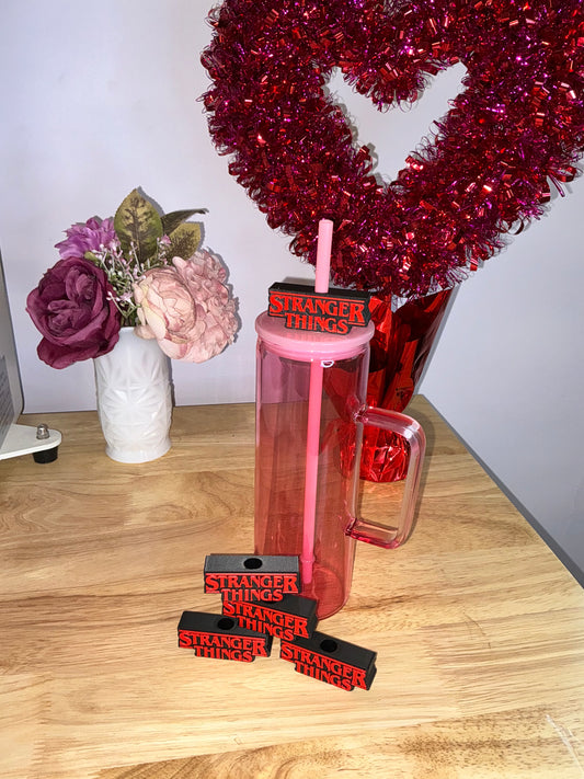 Stranger Things straw topper