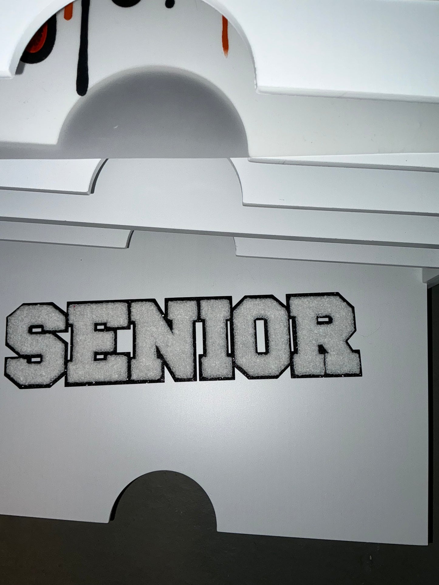 Senior chenille patches