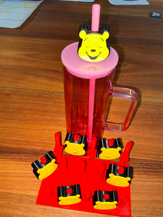 Yellow Bear Straw Topper