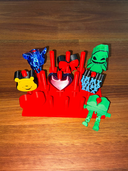 3D Printed Straw Topper Display