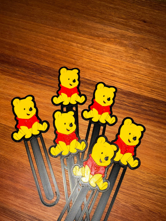 Yellow bear Bookmark/Paperclip