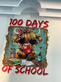 {Youth} 100 day of school highland cow (DTF Transfer)
