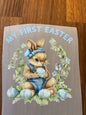 My first Easter {boy} 5" DTF transfer