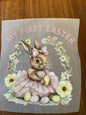 My first Easter {girl} 5" DTF transfer