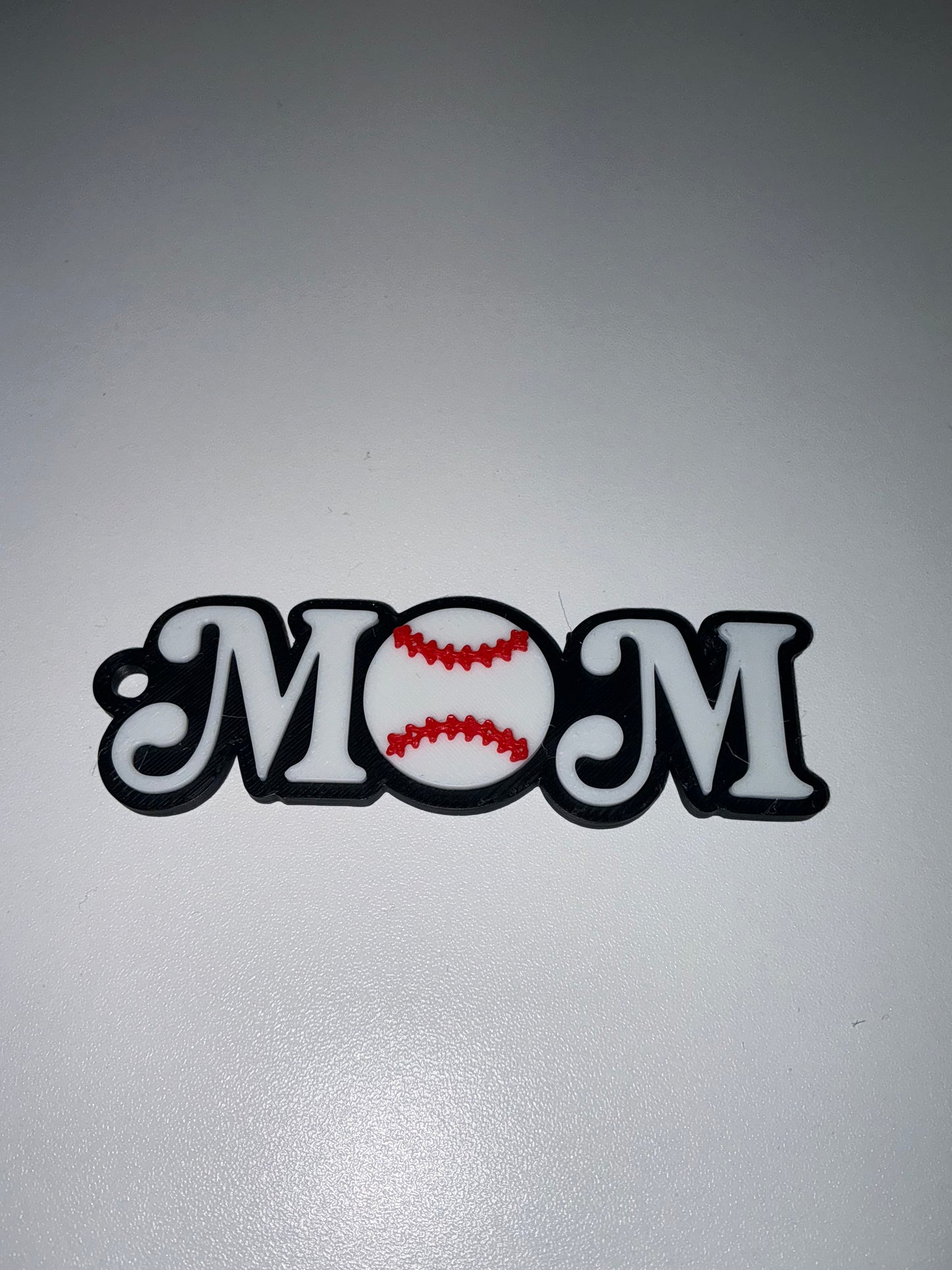 Baseball Mom Or Dad Keychain [assembly required]
