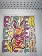 Easter with bunny transfer [DTF Transfer]