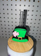 St. Patrick’s Day hat straw topper
