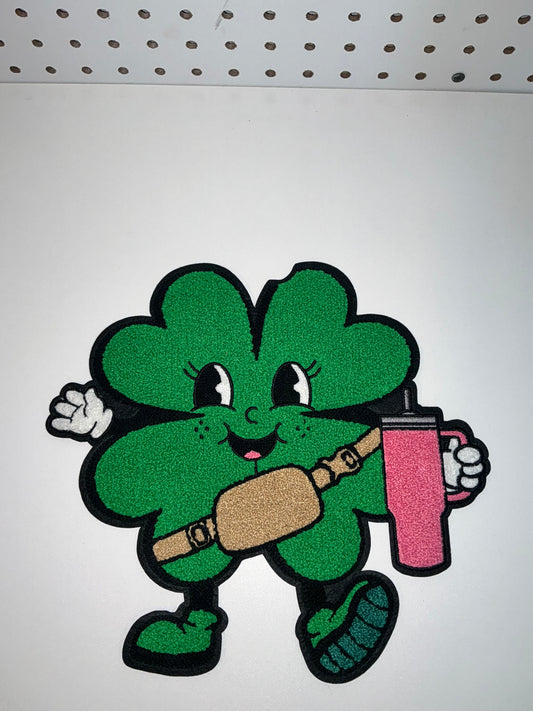 Shamrock Chenille patch