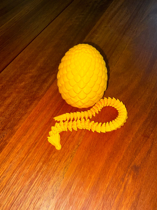 3D printed Prefilled dragon Easter egg