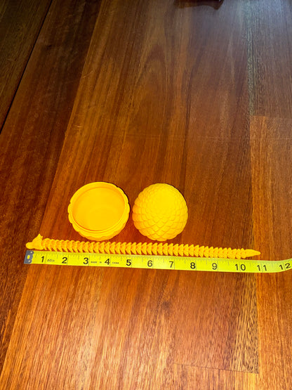 3D printed Prefilled dragon Easter egg
