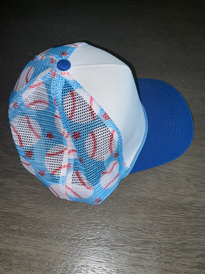 Baseball Mesh Structured Trucker Hat