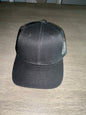 Black trucker hat