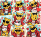 Yellow Bear 20oz skinny tumbler transfer