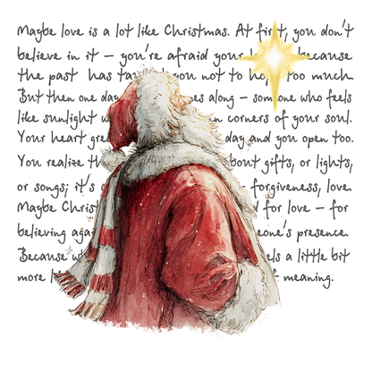Santa with poem