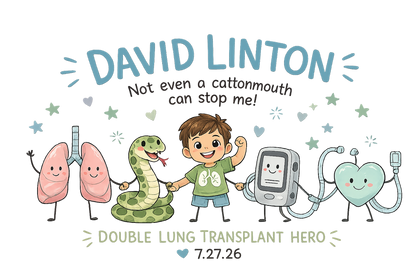 David Linton’s Little Support Squad- Youth Tee Shirts
