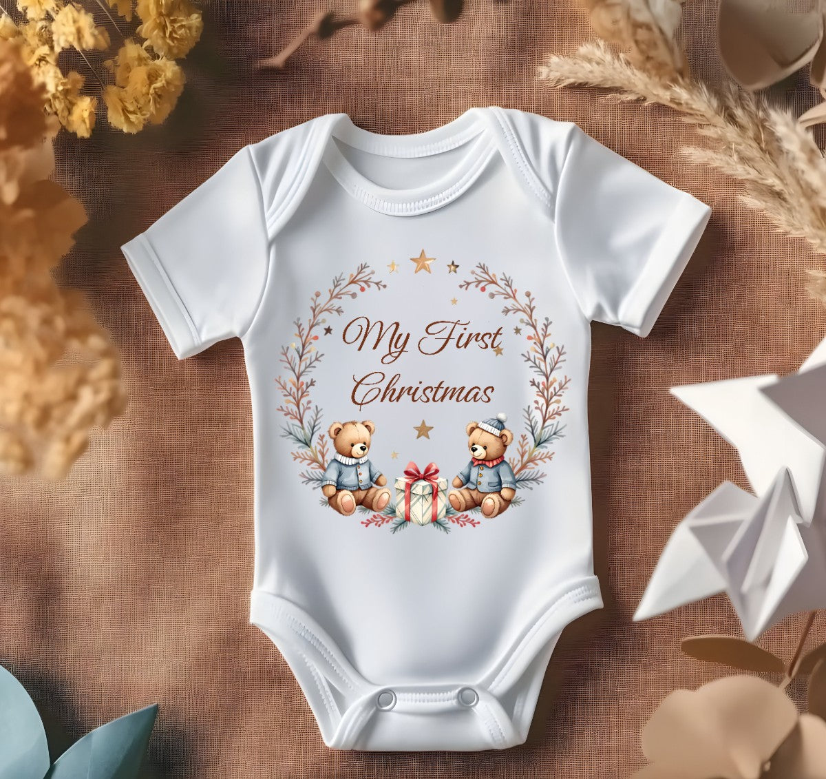Baby's First Christmas Onesie