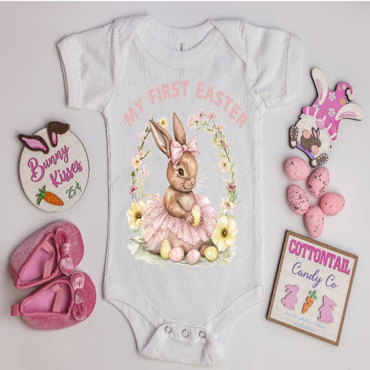 Baby's First Easter onesie  [Girl]