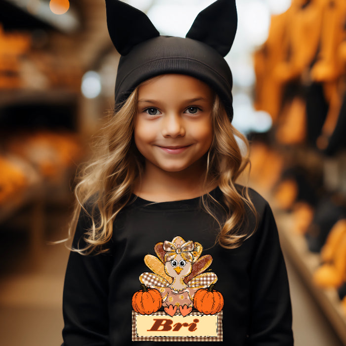 Youth Custom Thanksgiving Crewneck