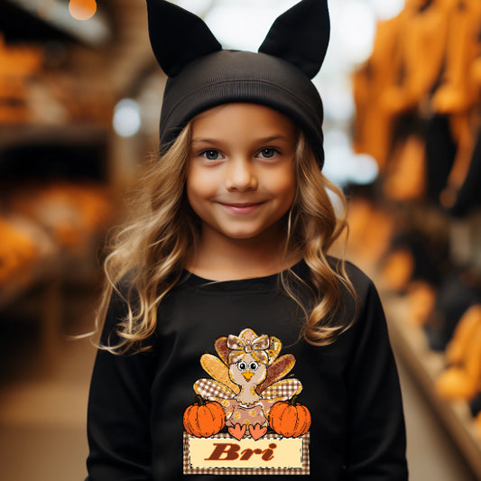 Youth Custom Thanksgiving Crewneck