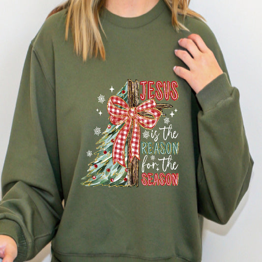 Jesus is the reason crewneck