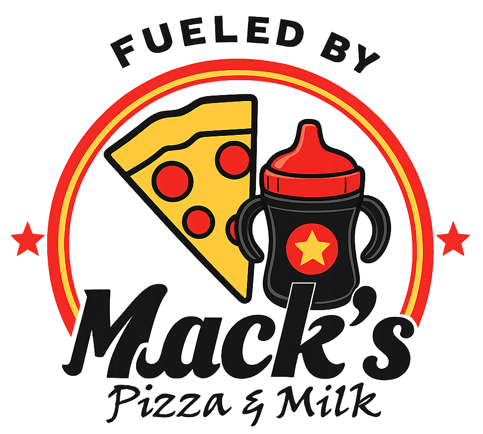 Fueled by Mack's Pizza & Milk – Toddler T-Shirt