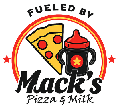 Fueled by Mack's Pizza & Milk – Toddler T-Shirt