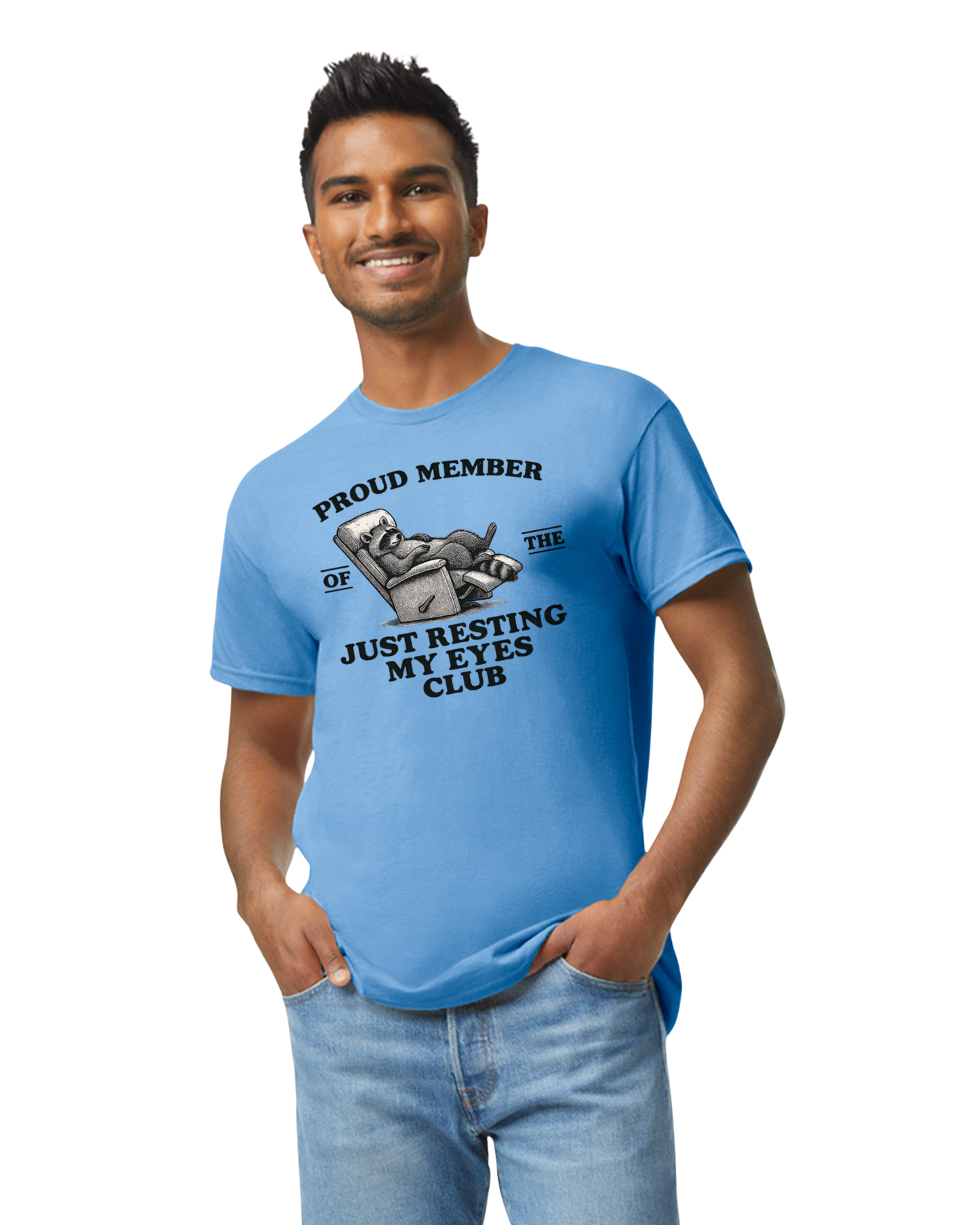 Proud Member of the just resting my eyes club t-shirt