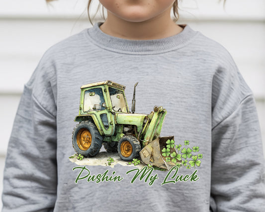 Pushing My Luck Youth crewneck