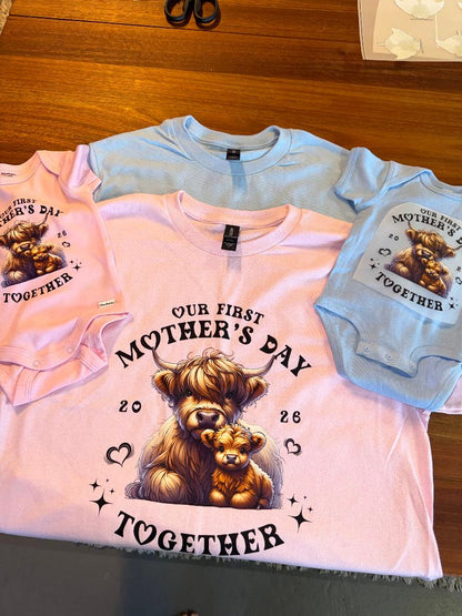 Our First Mother's Day 2026 [Highland cow]