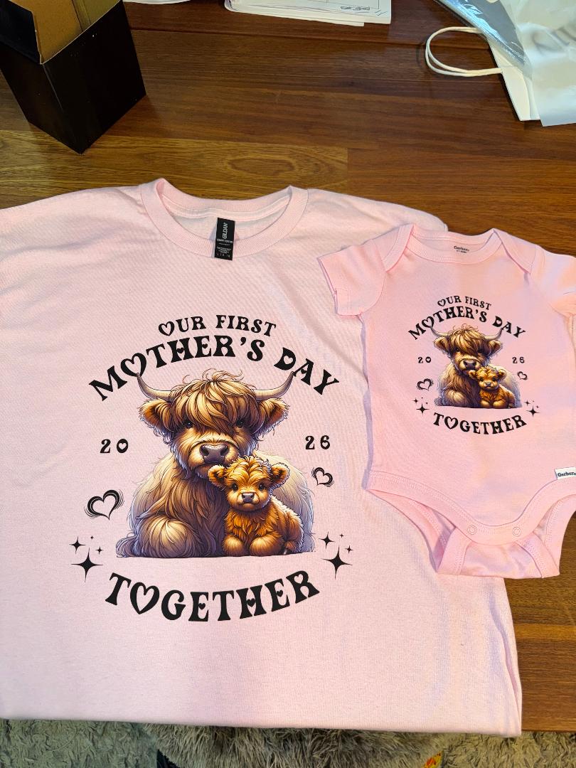 Our First Mother's Day 2026 [Highland cow]